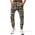 Pantalon de jogging camouflage serré pour hommes en gros sur mesure